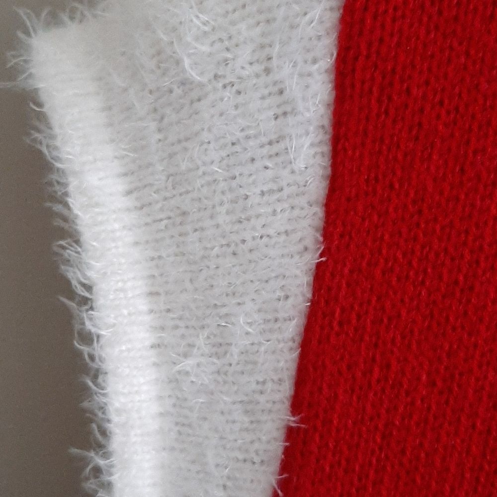 Mrs. Claus faux fur ruffle dress - Picture 4 of 5